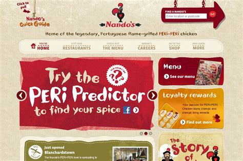nando's peri-peri|nando website.